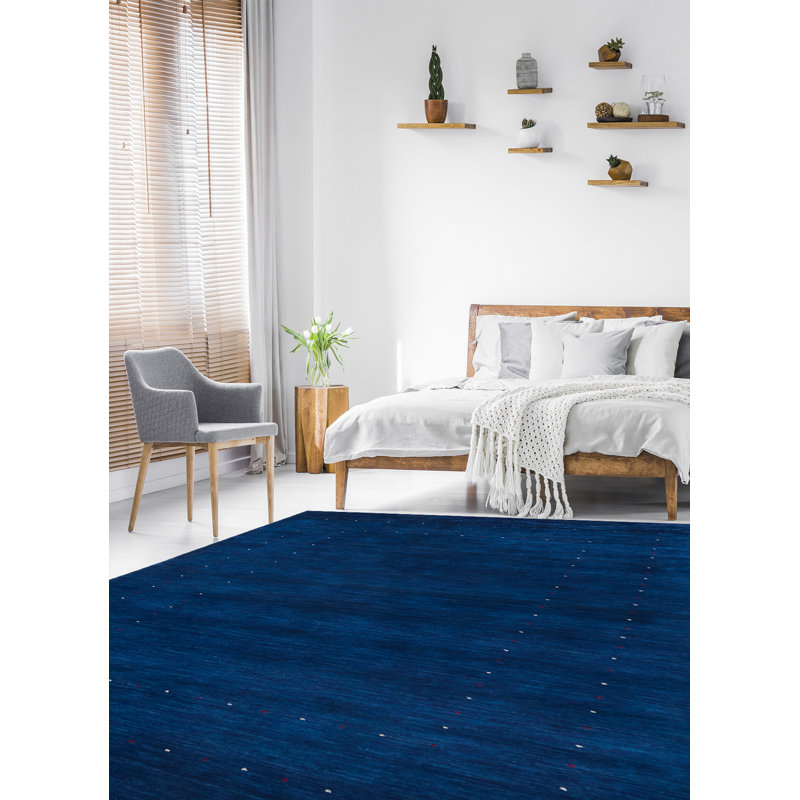 Kashkuli Gabbeh Navy Rug 5'1" x 7'3"