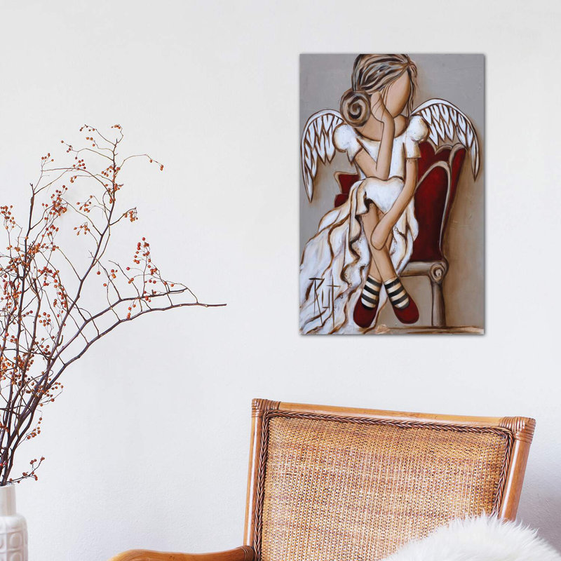 Peace - Wrapped Canvas Graphic Art Print, 30.48 cm H x 45.72 cm W