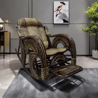 Chaise berçante durable