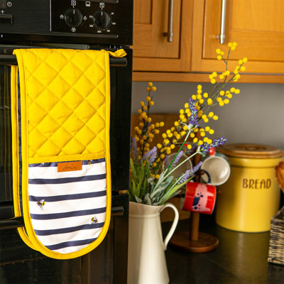 Bee Cooking Baking Kitchen Mitts