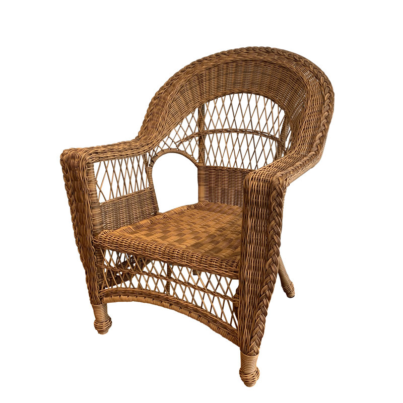 Chaise de patio Camacho, Naturel