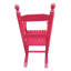 Siège à bascule Rose Red - Convient à tous les espaces intérieurs et extérieurs.