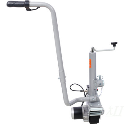 Chariot de remorque électrique, capacité de remorquage de 5000 lb, roue de jauge de 350 W 12V avec vitesse de déplacement de 22 pi / min, pneu en caoutchouc de 8 po, pour caravane à remorque mobile