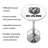Round Metal Base Dining Table