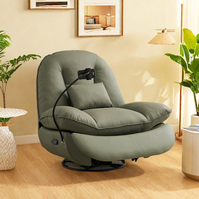Teralee Faux Leather Recliner