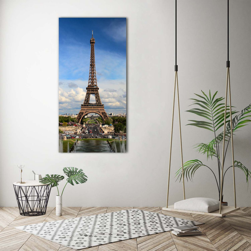 Eiffel Tower Paris - Wrapped Canvas Print