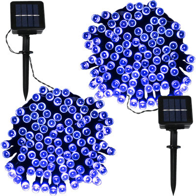 Nandu Outdoor 100 - Bulb 34'' Solar Powered LED Wide Angle LED String Light
