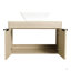Ensemble de meuble-lavabo moderne 30 po avec lavabo en céramique, meuble-lavabo mural avec porte à fermeture en douceur, emballage KD, emballage KD, colis de 2 pièces-2089686417-2089686419
