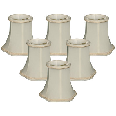 4.5'' H Silk Bell Candelabra Shade