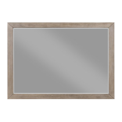 Miroir de commode brun orge