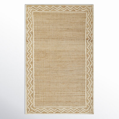 Erin Gates by Momeni Orchard Ripple Natural Hand Woven Wool and Jute Area Rug