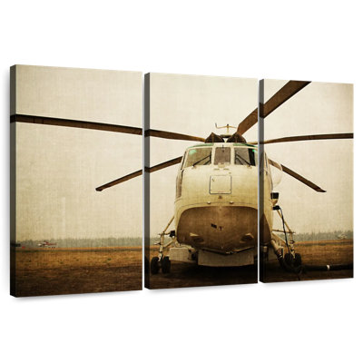 Grunge Sikorsky Helicopter