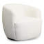 Mina Boucle Swivel Chair