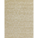 Super Tibetan Geometric Area Rug