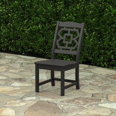 Martha Stewart by POLYWOOD Outdoor Dining Side Chair by POLYWOOD