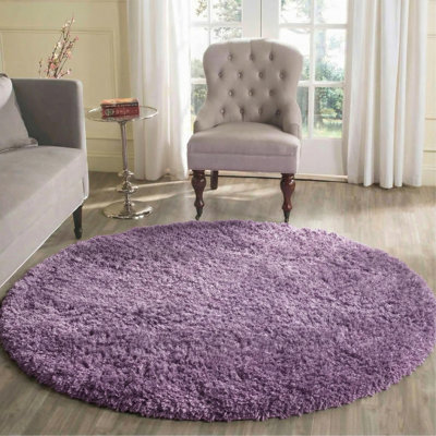 Esterly Solid Colour Shag Area Rug