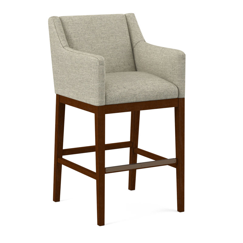 Upholstered Stool, 61677-88, Nutmeg