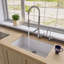 Évier de cuisine en granite composite L 33 po x l 19,38 po-20524739