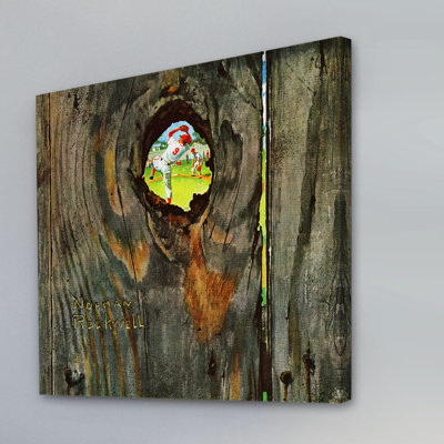 Knothole Baseball by Norman Rockwell - 1 Piece Wrapped Canvas Wall Art