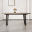 Table de salle à manger rectangulaire en panneau de fibres à densité moyenne-1314493126