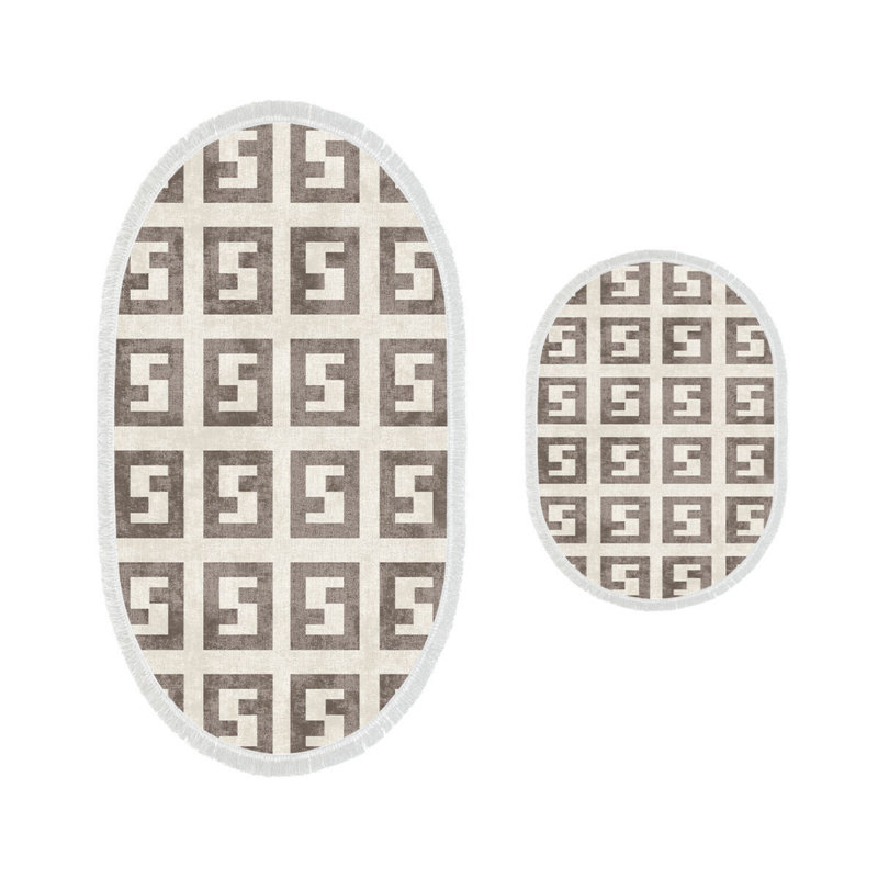 Ensemble de 2 tapis de bain Ettienne