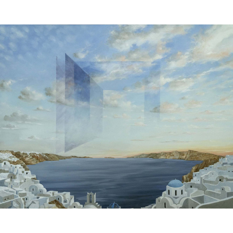 Santorini Print