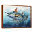 Brown Floater Framed
