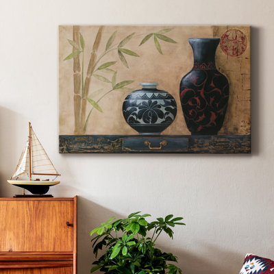Asian Calm II - Wrapped Canvas Print