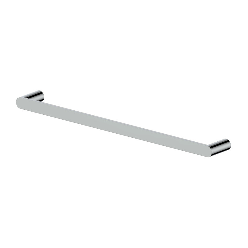 Crystal Bay 24" Wall Mounted Towel Bar, Chrome