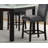 Sapphire 5Pc Pub - Grey Stools