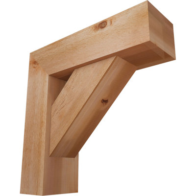Traditional Block Bracket w/ Offset Brace