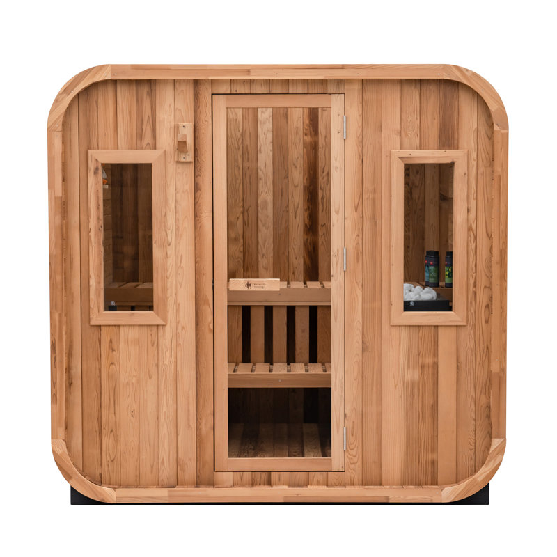 Sauna d'extérieur Summit - 6 personnes avec chauffe-eau Harvia Kip 8kw