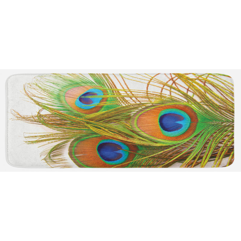 Tapis de cuisine peacock