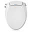 Siège de toilette de bidet non électrique EcoSeat S102, blanc rond-136235371