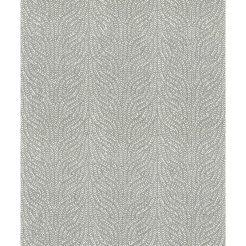 Botanica Willow Vine Embroidery Fabric, French Gray