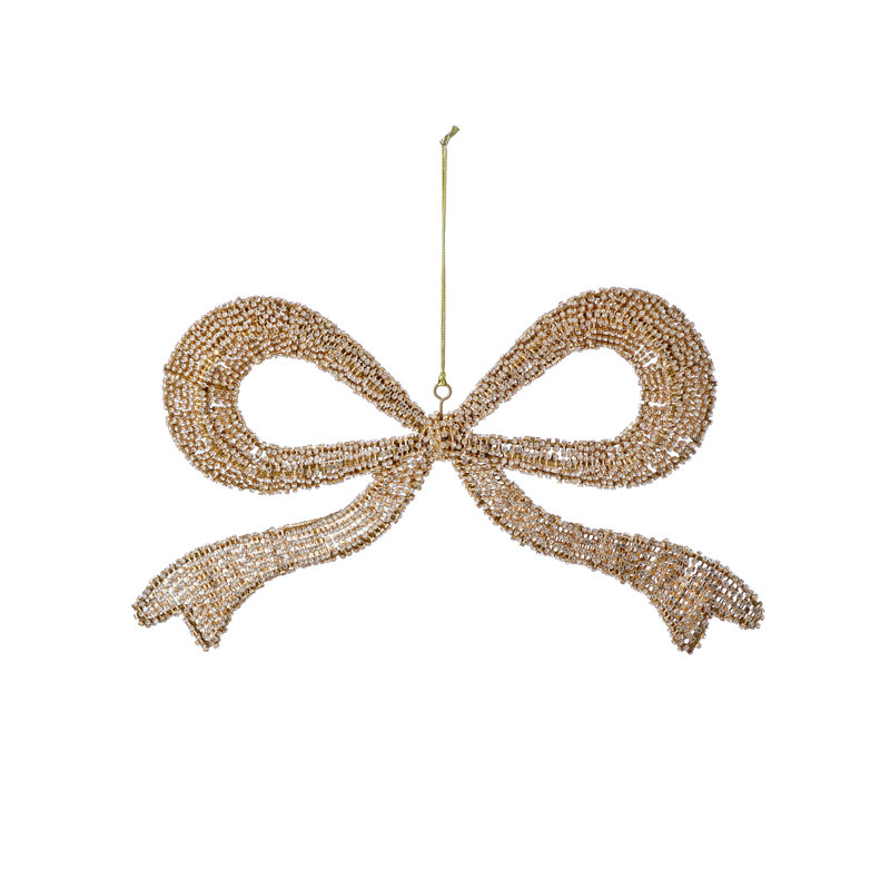 Arc-cadeau 16 po Jewel Wire, Doré