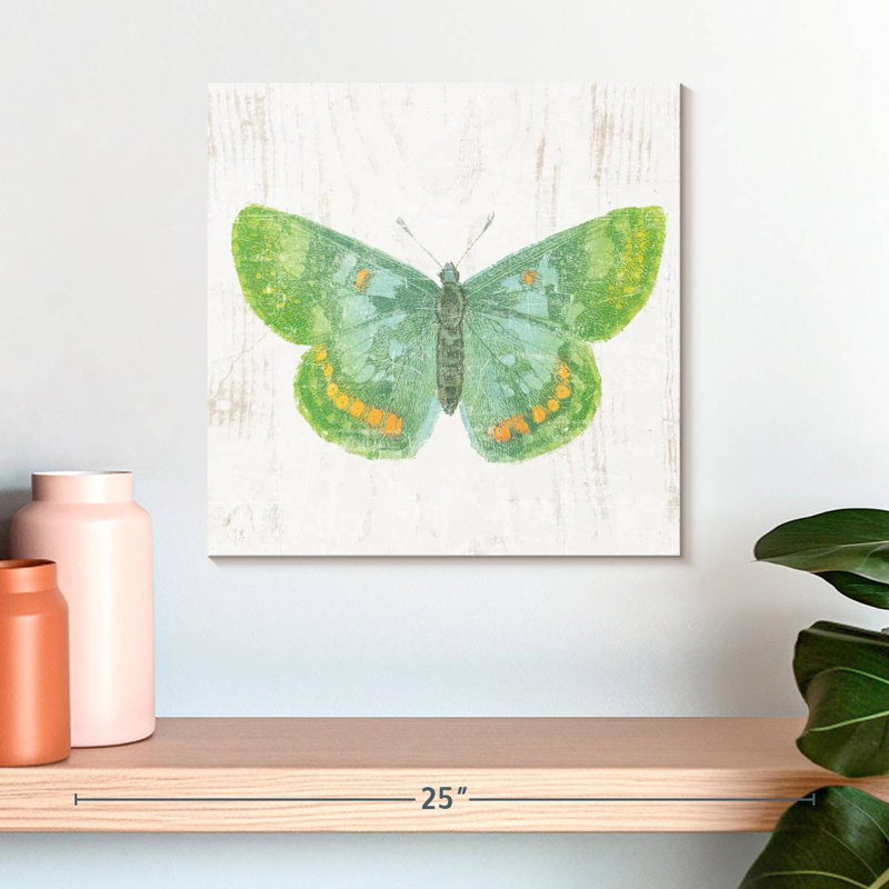 Crowle Barn Butterflies II, H 16 po x l 16 po