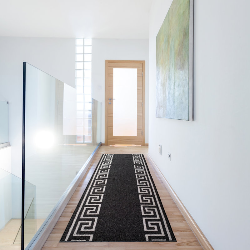 Grenelle Performance Geometric Indoor Rug, Runner 2'7" x 46'