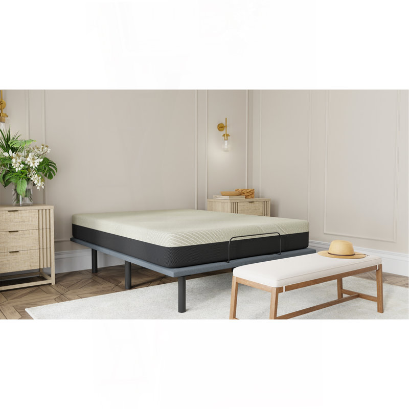Short Queen Soft Gel Memory Foam Tight Top 12 Inch Mattress