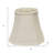 White Monay Shantung Silk Square Lamp Shade