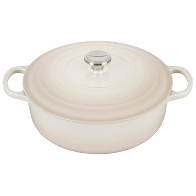 Le Creuset Enameled Cast Iron Signature Round Wide Dutch Oven, 6.75 Qt.