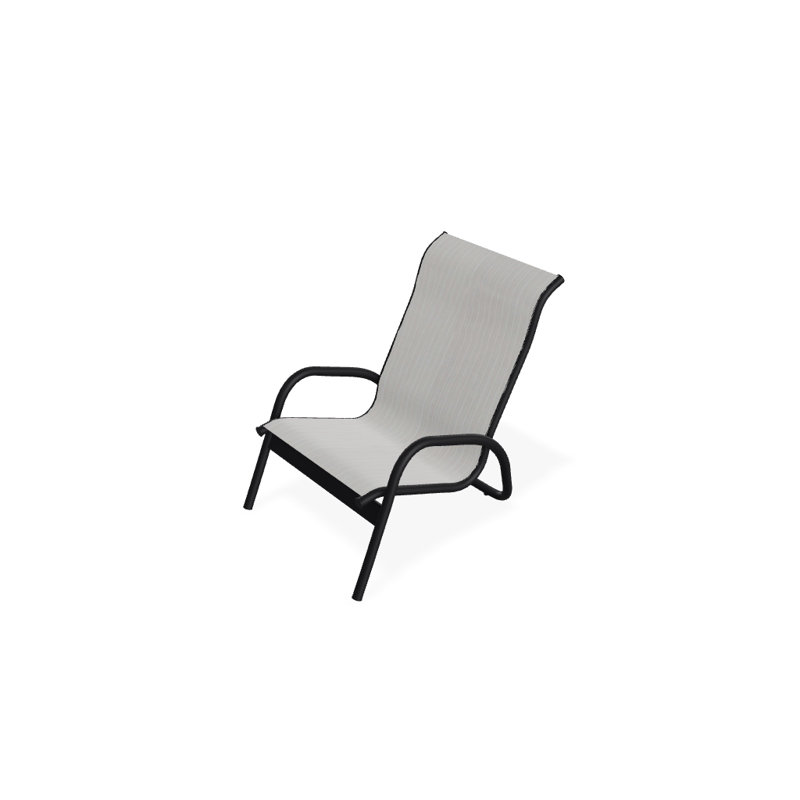 Beach Chair, Textured Black, Amalfi