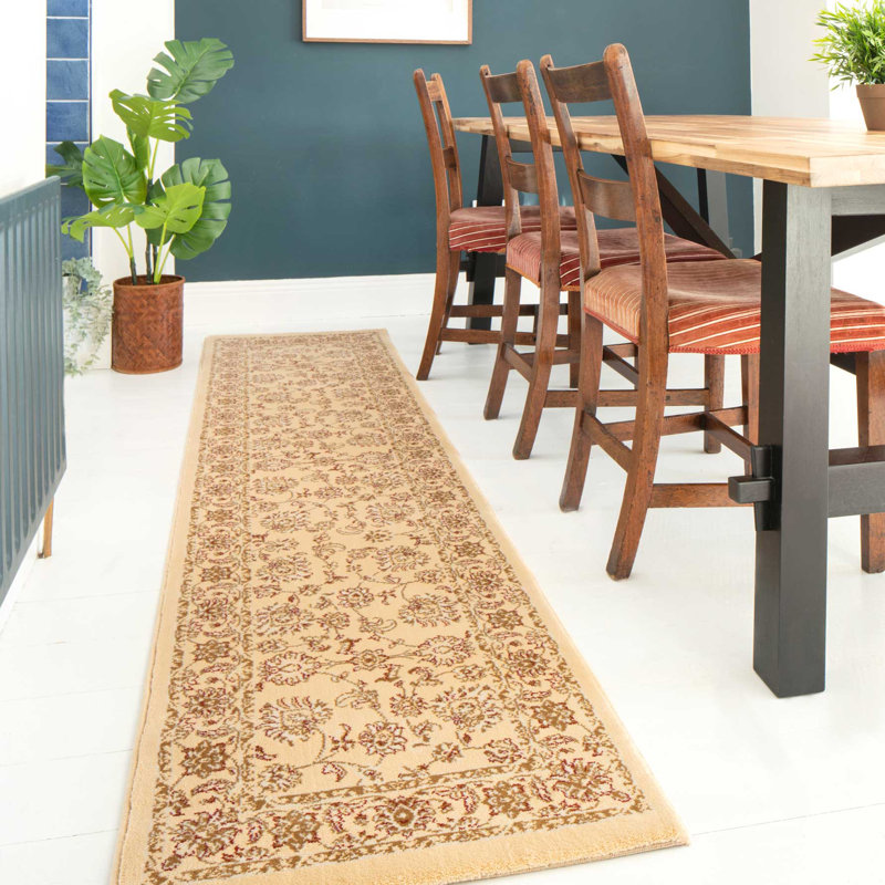 Hallan Floral Area Rug, Runner 60 x 240cm