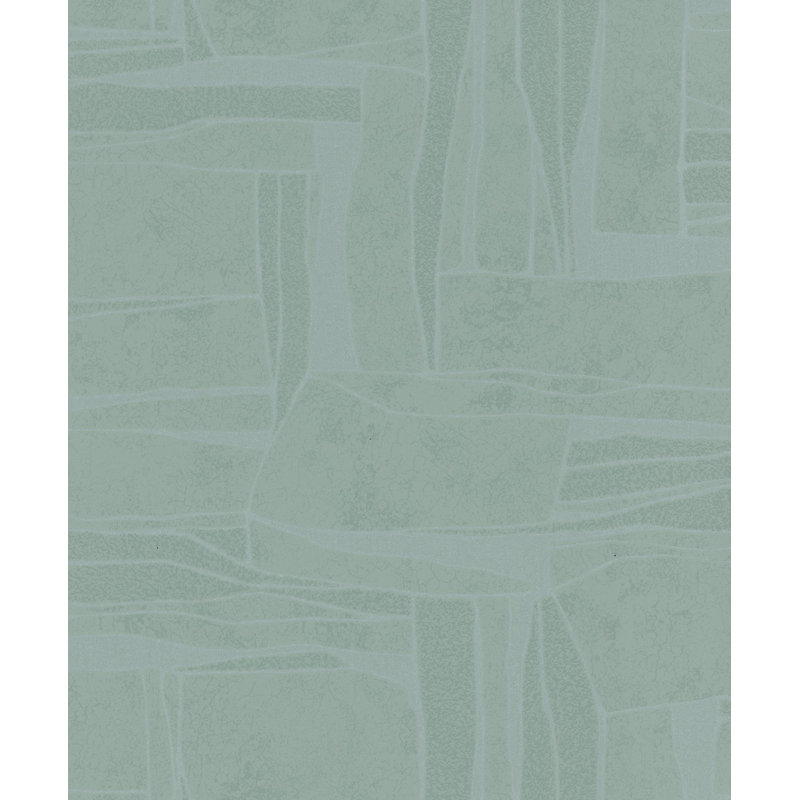Galerie Terra Rock Effect Eco Clay Wallpaper, Green