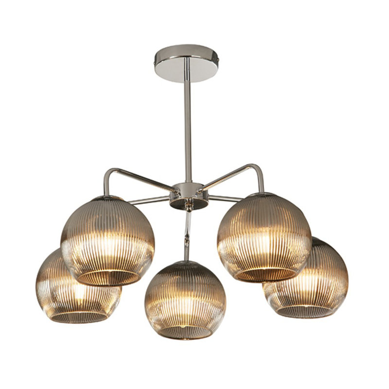 Chanade Glass Semi Flush Mount
