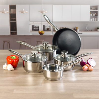 1 - Piece Stainless Steel Cookware Set