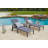 Vishanth75" Long Chaise Lounge Set with Table