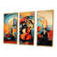 Onagre - ensemble de décoration murale musicien-108461193-108461194