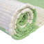 Tapis vert / blanc en coton noué à la main Calin-1274976868