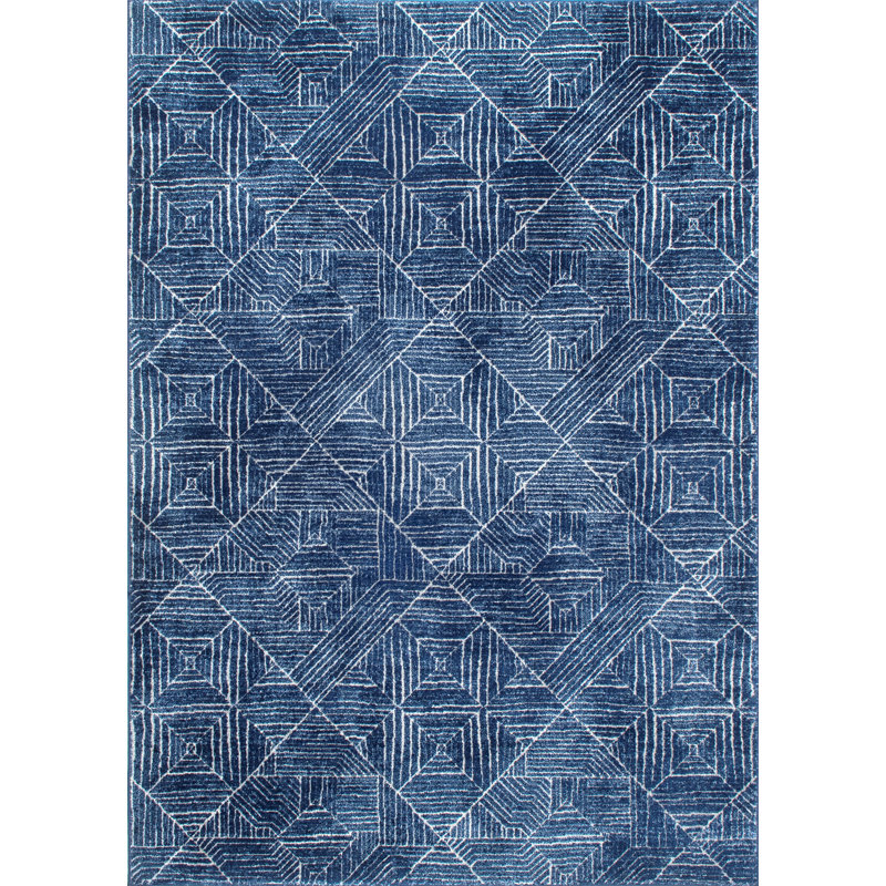Bryes Geometric Area Rug, Rectangle 152 x 226cm